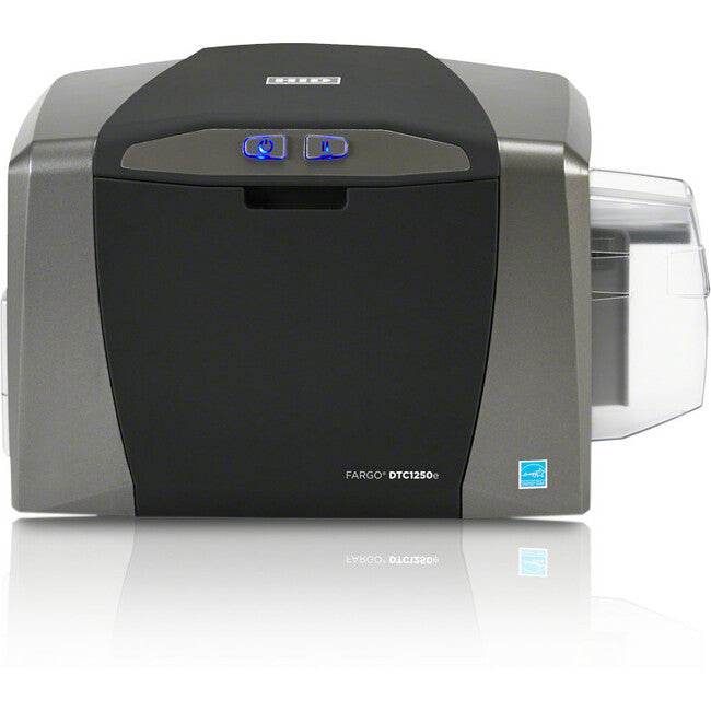 HID Fargo DTC1250e Desktop Dye Sublimation/Thermal Transfer Printer - Color - Card Print - Ethernet - USB