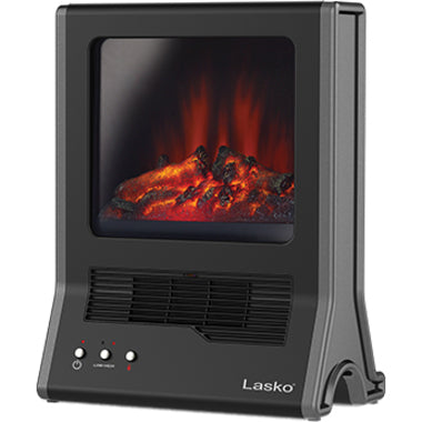 Lasko Ultra Ceramic Fireplace Heater - Indoor - Freestanding