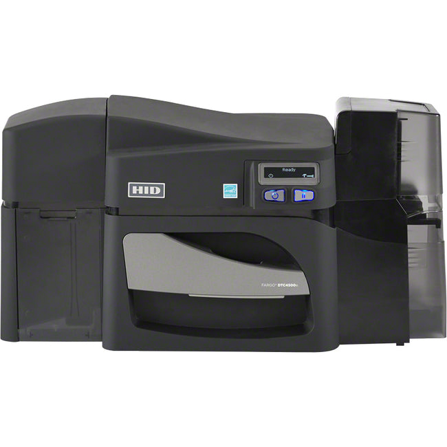 HID Fargo DTC4500E Desktop Dye Sublimation/Thermal Transfer Printer - Color - Card Print - Fast Ethernet - USB