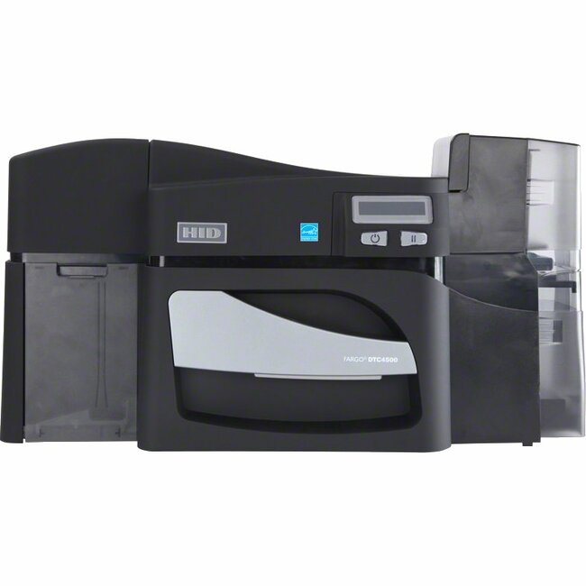 HID Fargo DTC4500E Desktop Dye Sublimation/Thermal Transfer Printer - Color - Card Print - Fast Ethernet - USB