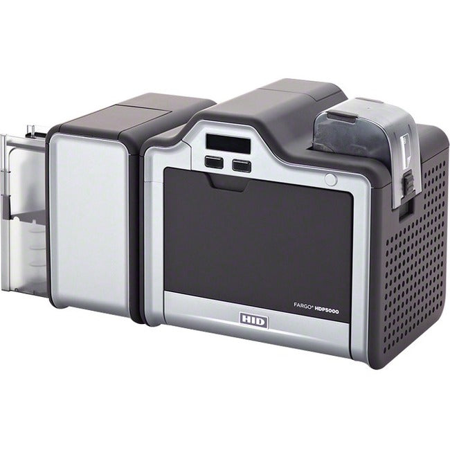 HID Fargo HDP5000 Double Sided Desktop Dye Sublimation/Thermal Transfer Printer - Color - Card Print - Ethernet - USB