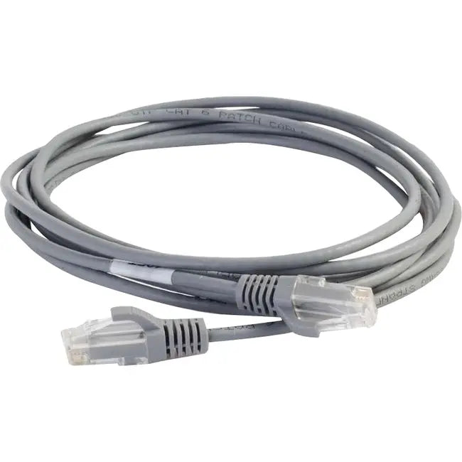 Legrand C2G 10ft Cat6 Snagless Unshielded (UTP) Slim Network Patch Cable - Gray