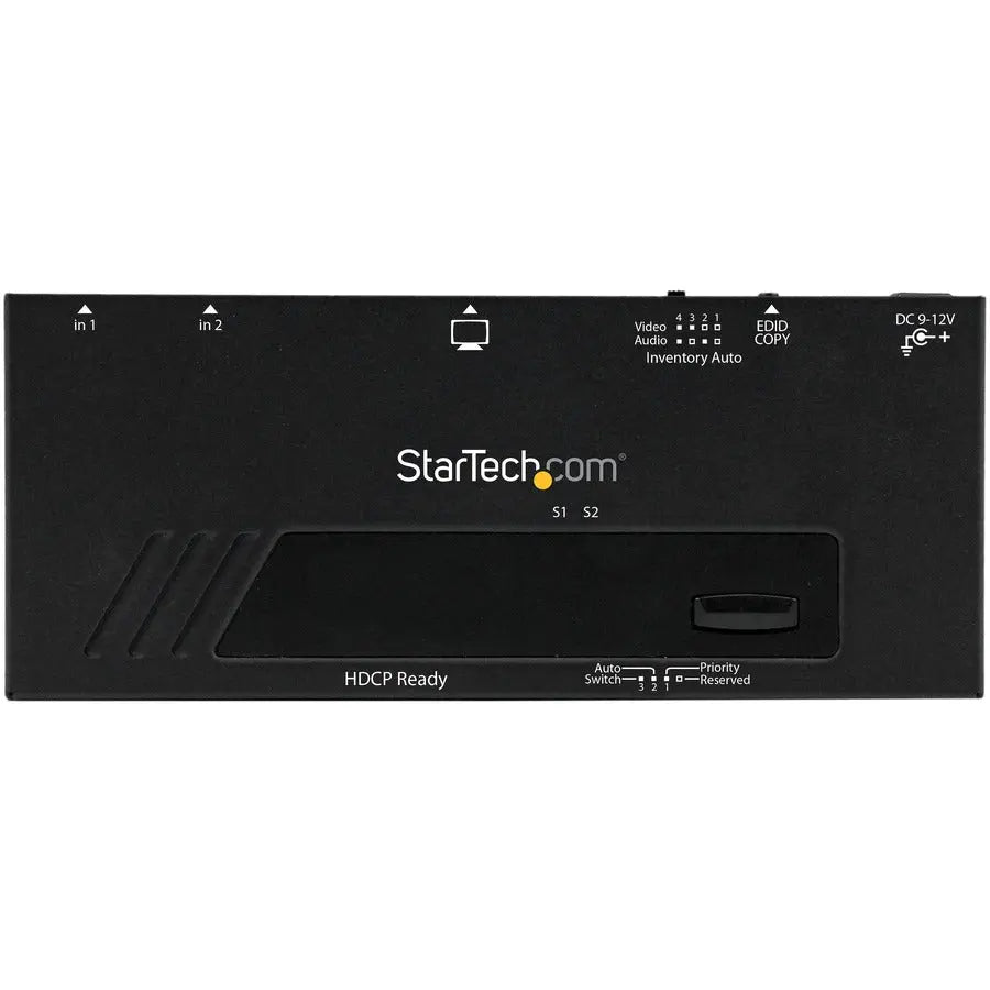 StarTech.com 2 Port HDMI Switch w/ Automatic and Priority Switching - 1080p