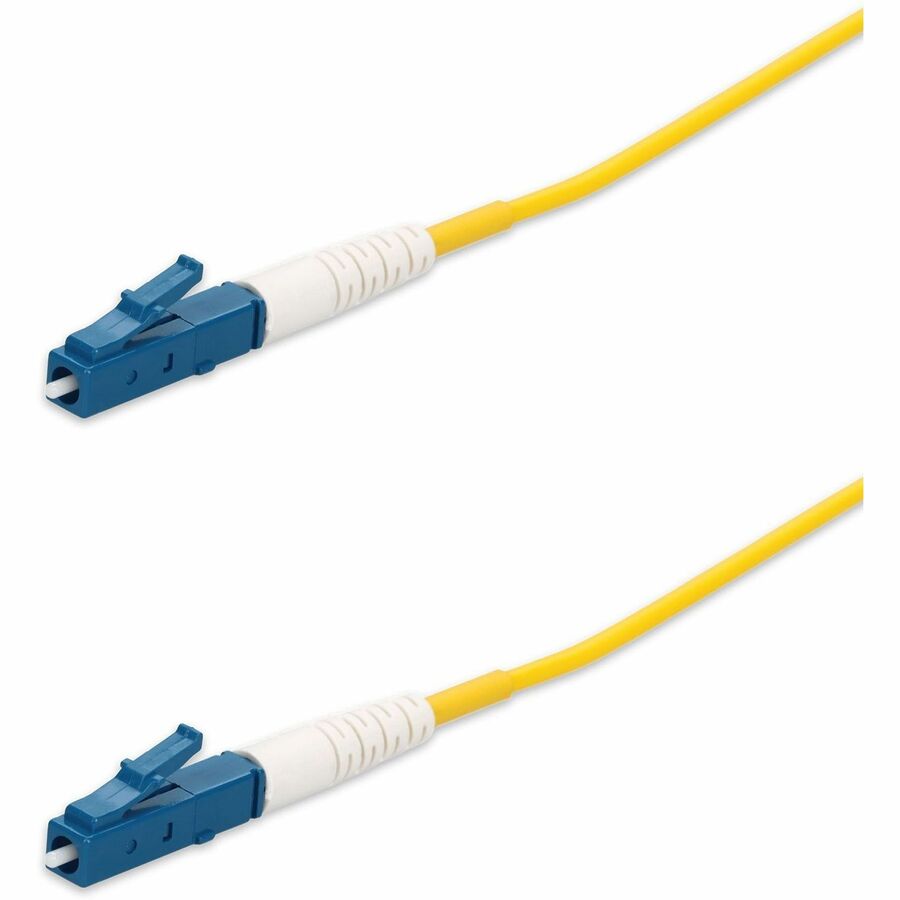 AddOn 15m LC (Male) to LC (Male) Yellow OS2 Simplex Fiber OFNR (Riser-Rated) Patch Cable