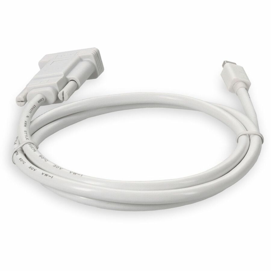 3ft Mini-DisplayPort 1.1 Male to VGA Male White Cable For Resolution Up to 1920x1200 (WUXGA)
