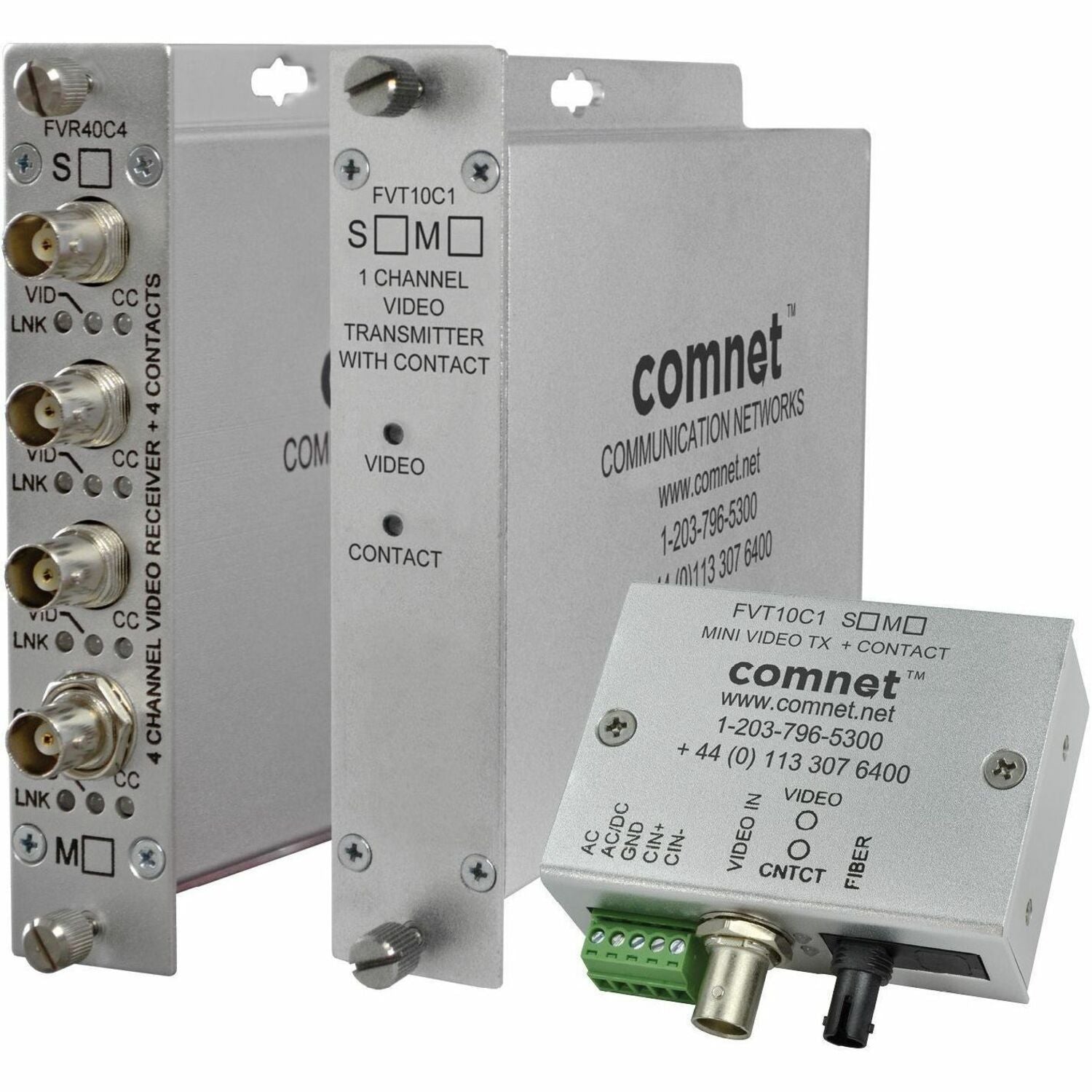 ComNet 4-Channel ComFit Receiver, 177165.35 ft, FVR40C4S4, Wired
