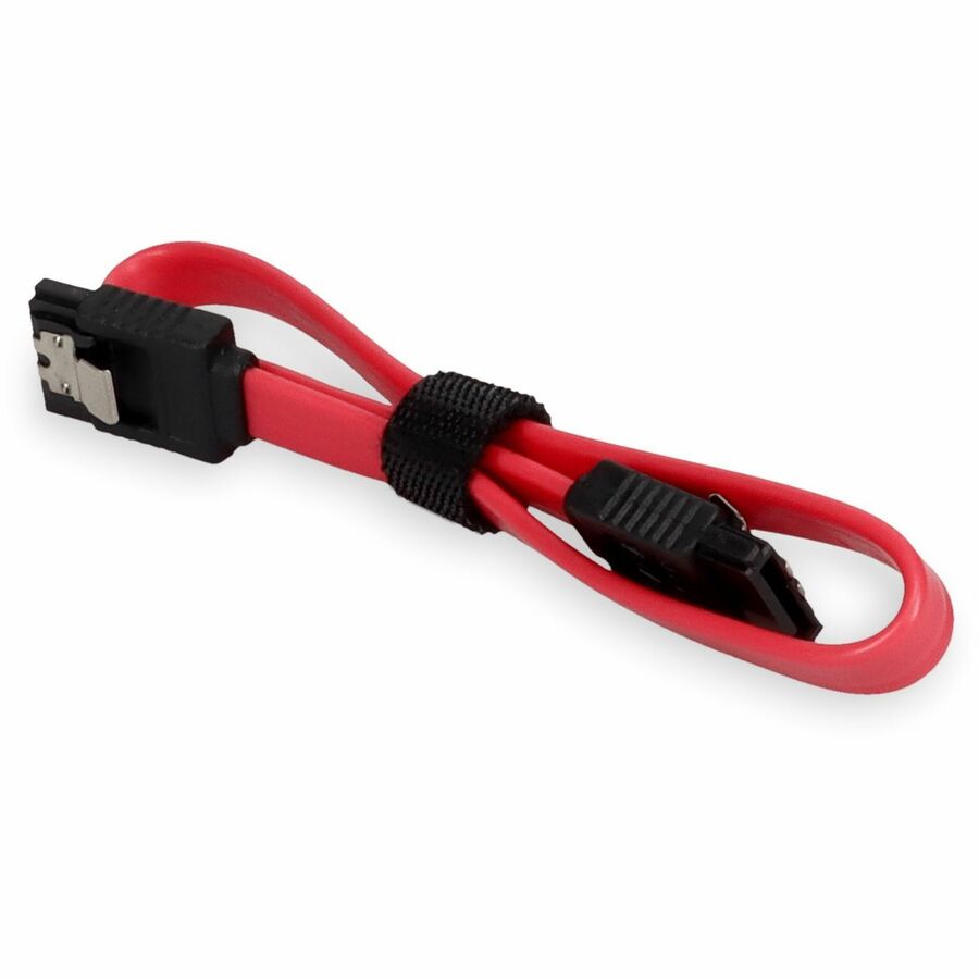 AddOn 1.5ft SATA Female to Female Serial Cable - red, 1.51 ft, SATAFF18IN
