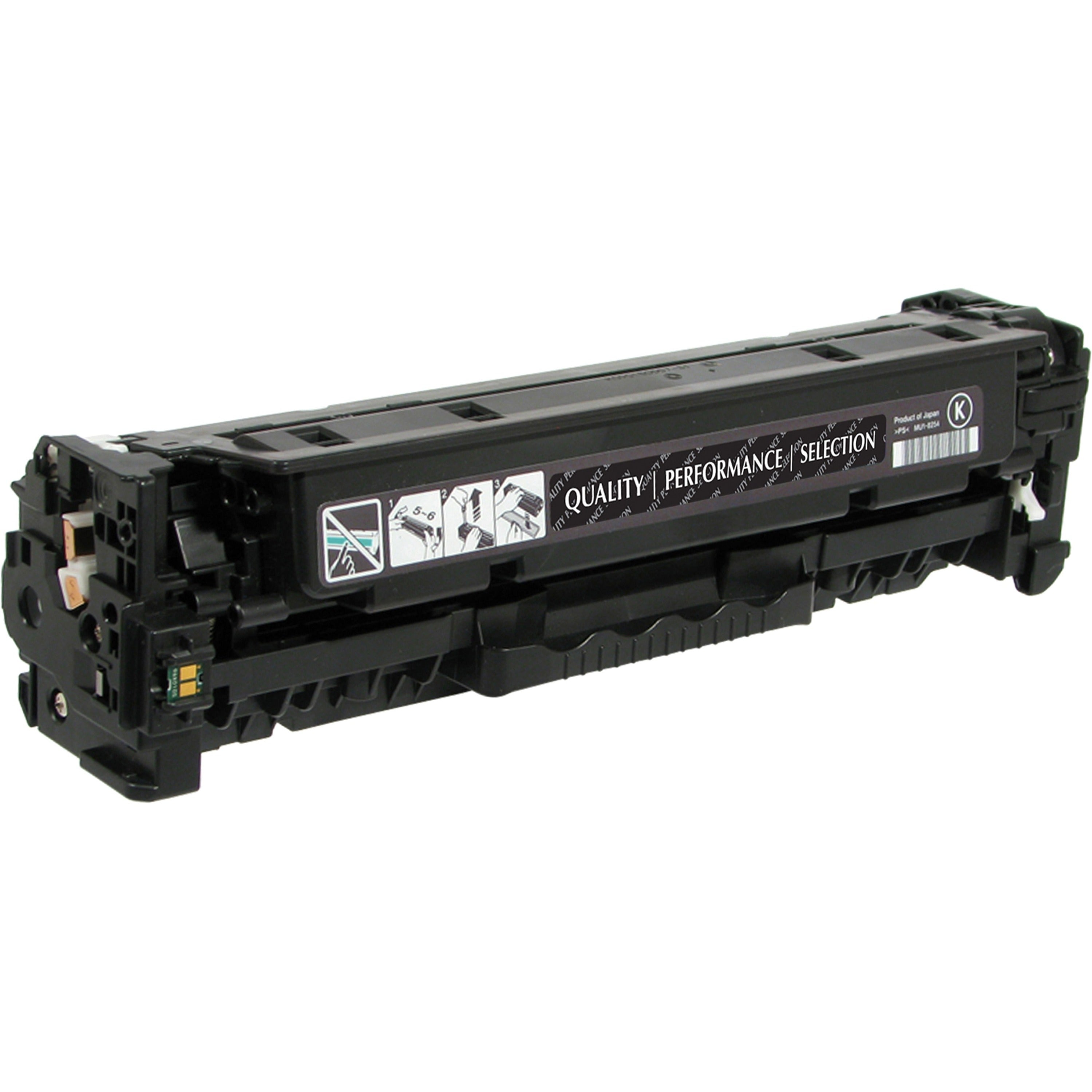 V7 V7M451BX Remanufactured High Yield Laser Toner Cartridge 305X (CE410X) - Black Pack