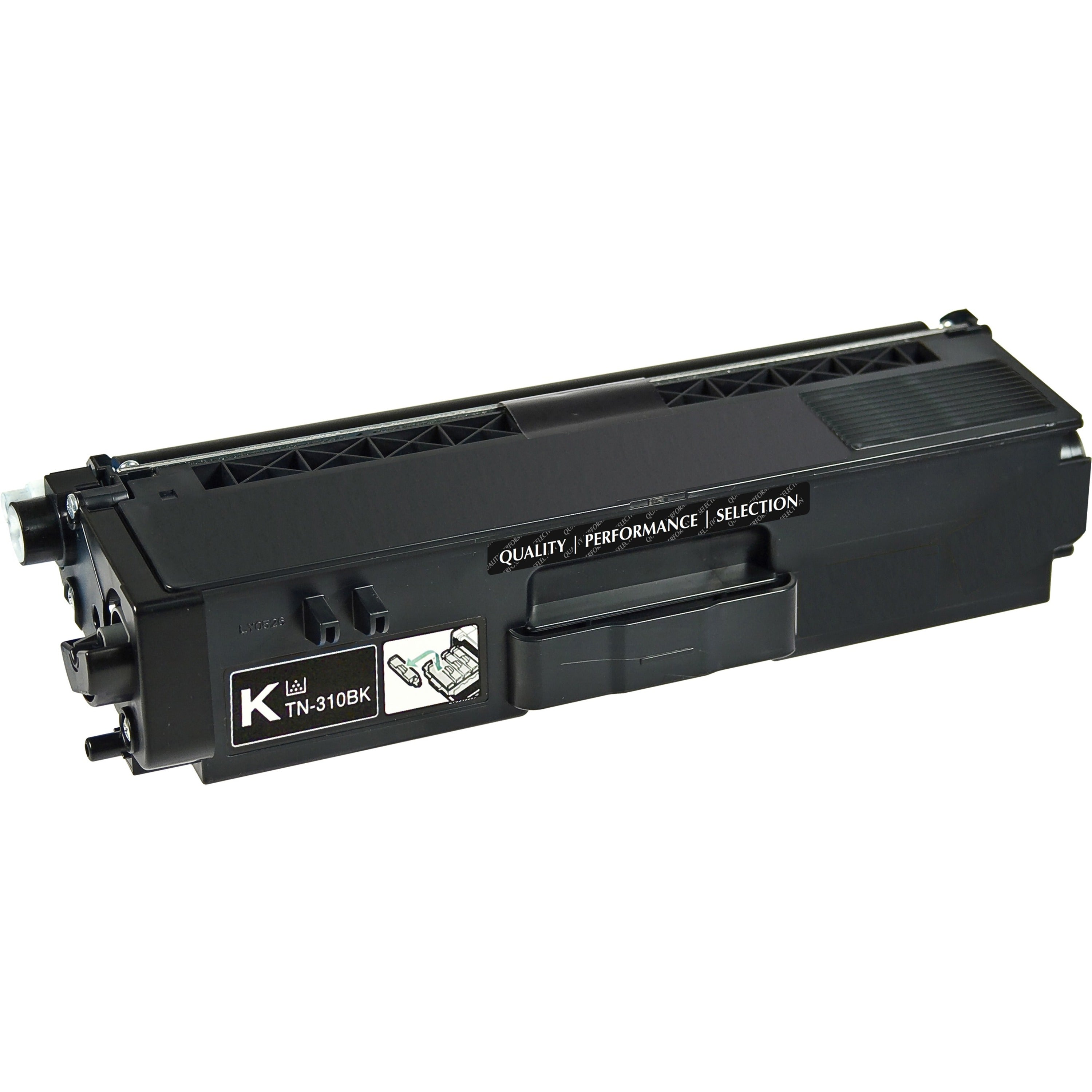 V7 Remanufactured High Yield Black Toner Cartridge for Brother TN315 - 6000 page yield