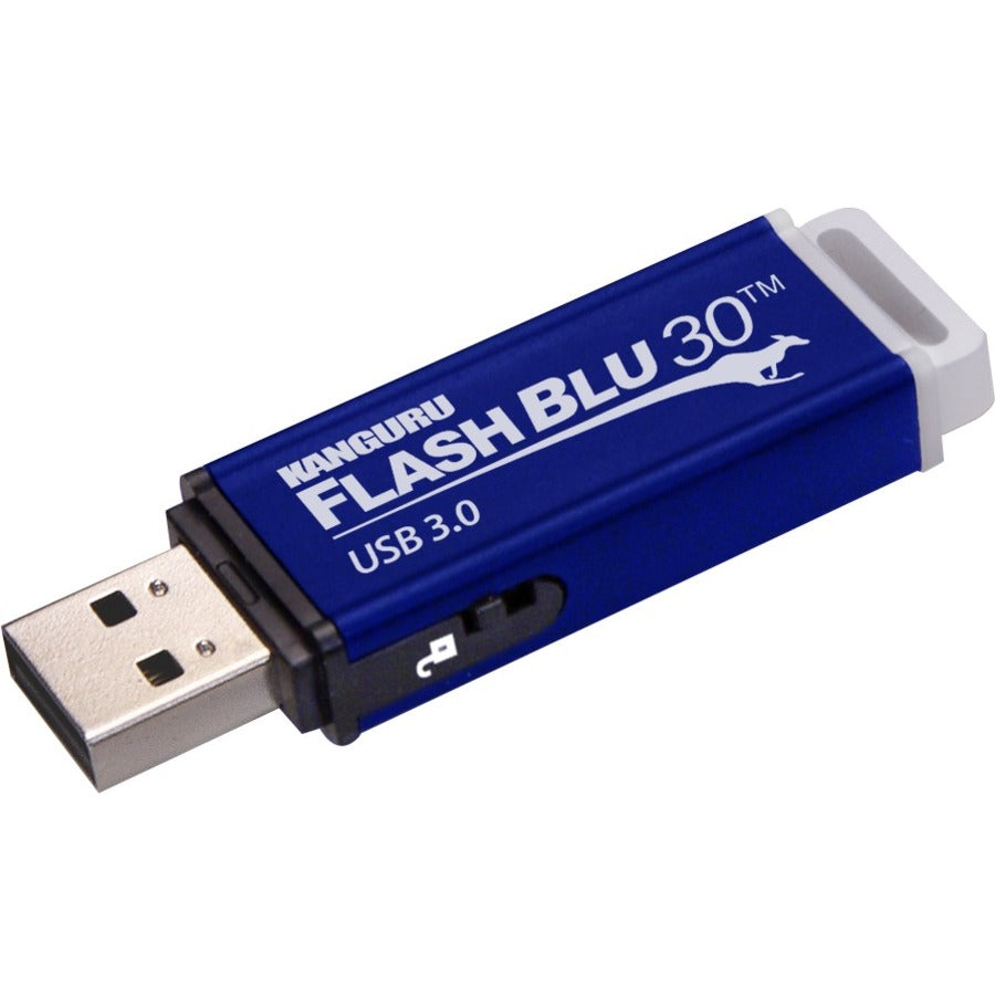 iStorage/Kanguru Kanguru FlashBlu30 with Physical Write Protect Switch SuperSpeed USB3.0 Flash Drive