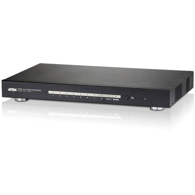 ATEN VanCryst 8-Port HDMI Over Single Cat 5 Splitter-TAA Compliant