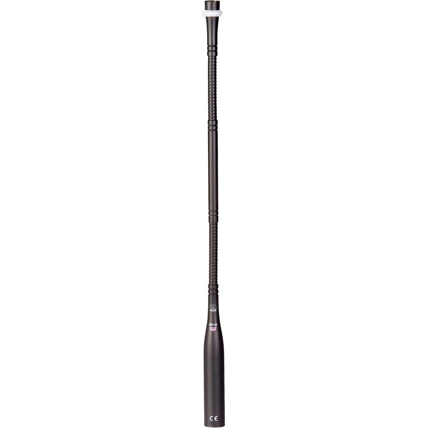 AKG GN30E5 Microphone Gooseneck, 0.8", 2765H00040, GN30E5 Microphone Gooseneck Screw Set GN PS3 F-LOCK XLR Connector, Gray