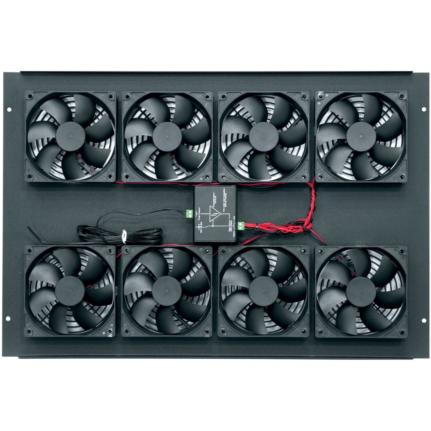 Middle Atlantic IBGR-552FT-FC Fan Tray, Black