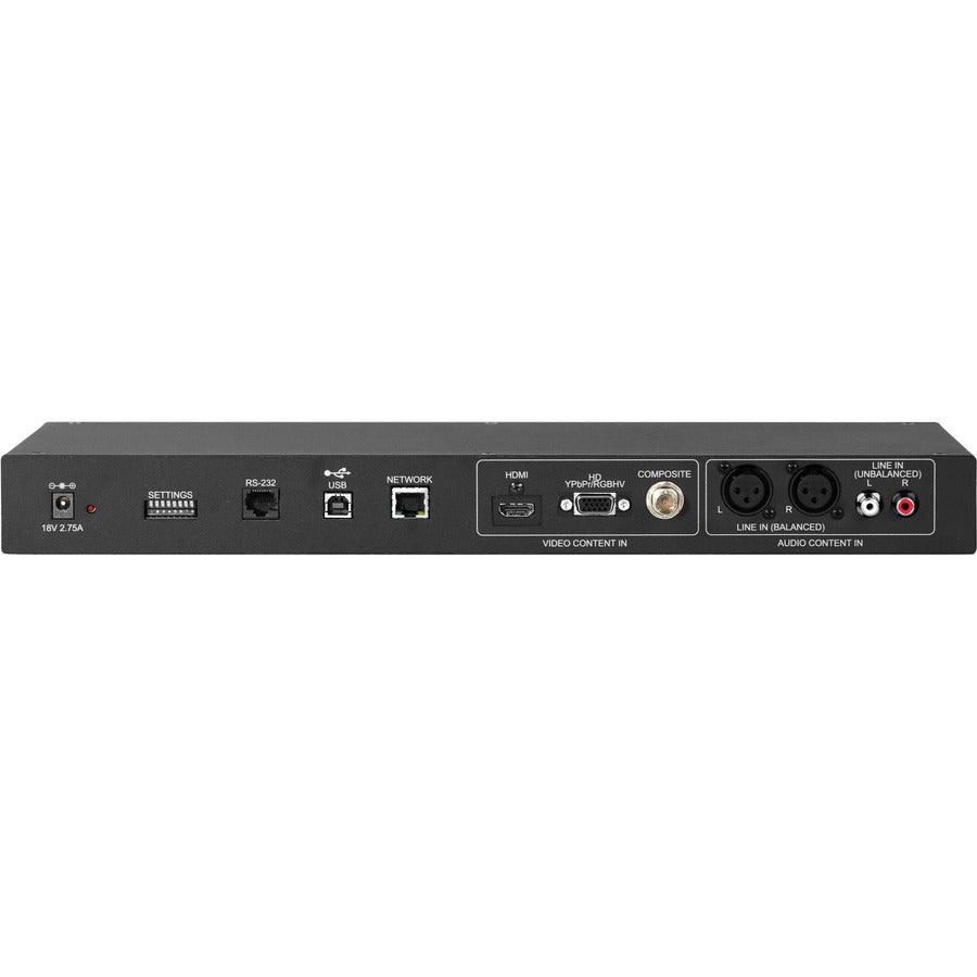 Legrand Vaddio AV Bridge - Streaming Video and Audio - Black