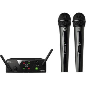 AKG WMS40 Mini 2 Mix-US45A/C, 3352H00020, Wireless Microphone System