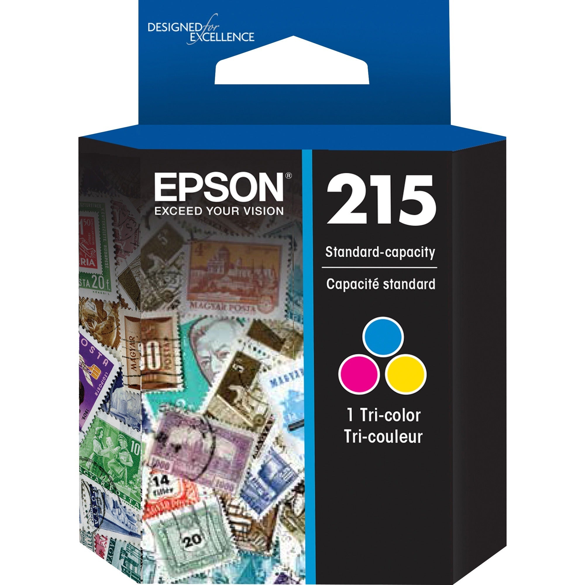 Epson 215, Tri-color Ink Cartridge for WorkForce 100 Mobile Printer