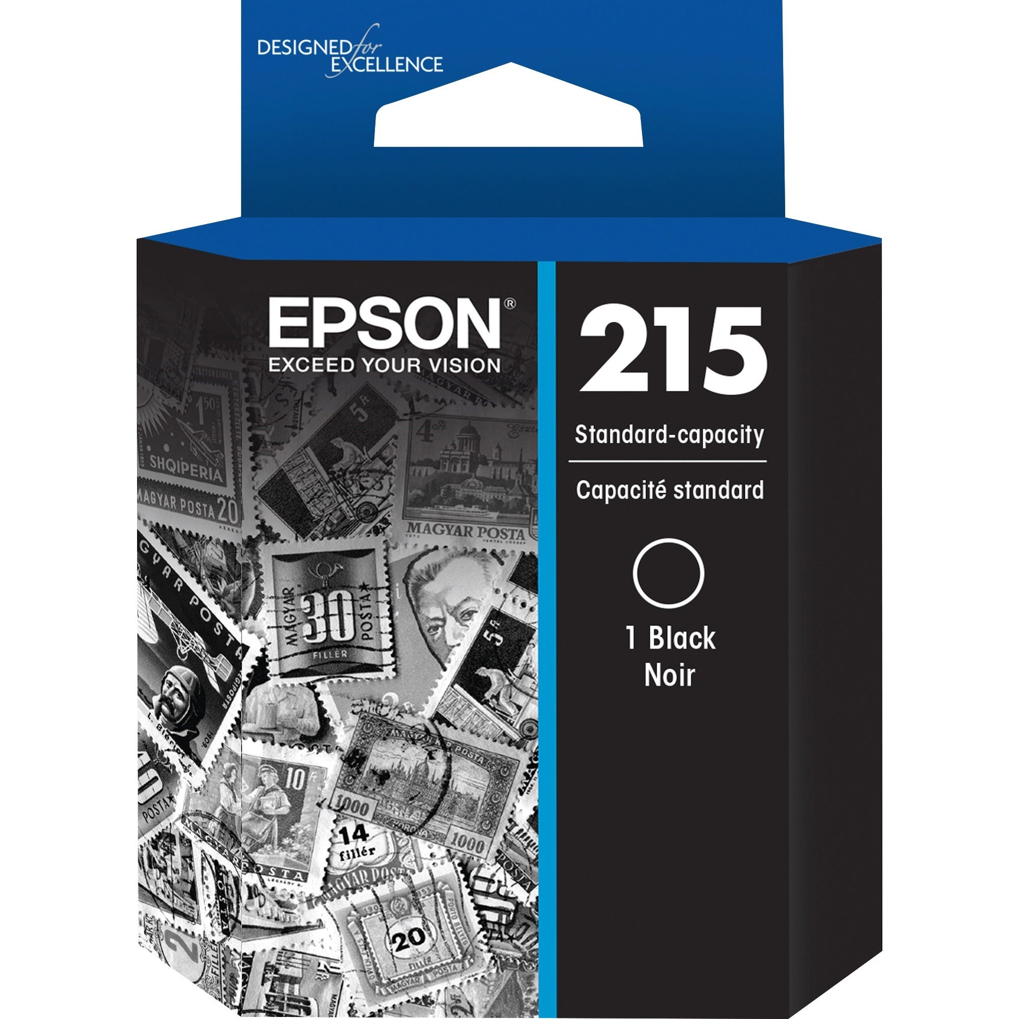 Epson 215, Black Ink Cartridge for WorkForce 100 Mobile Printer