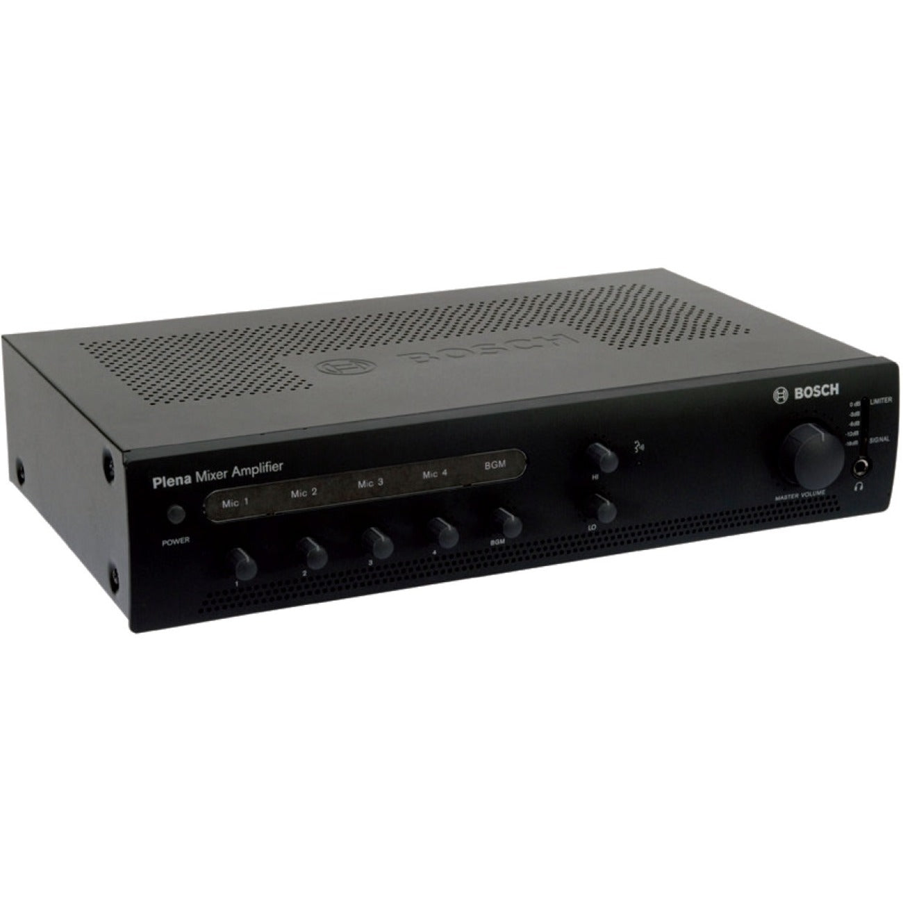 The Bosch Plena PLE-1ME060-US Amplifier - 60 W RMS - Charcoal