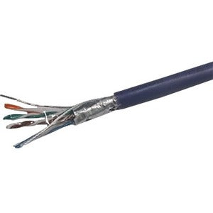 Winston Weltron Cat 6 STP 550 MHz Solid Shielded Plenum CMP Cable - 1000 Feet
