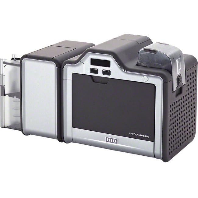 HID Fargo HDP5000 Double Sided Desktop Dye Sublimation/Thermal Transfer Printer - Color - Card Print - Ethernet - USB