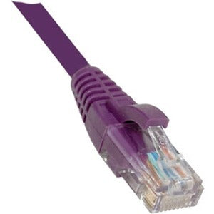 Winston Weltron Cat.6a UTP Patch Network Cable, Male, 10 ft, 90-C6AB-10PL, Purple