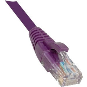Winston Weltron Cat.6a UTP Patch Network Cable, Male, 15 ft, 90-C6AB-15PL, Purple
