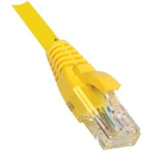 Winston Weltron Cat.6a STP Patch Network Cable, Male, 3 ft, 90-C6ABS-3YL, Yellow