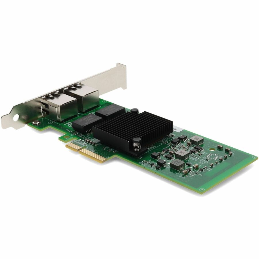 AddOn HP 412648-B21 Comparable 10/100/1000Mbs Dual Open RJ-45 Port 100m PCIe x4 Network Interface Card
