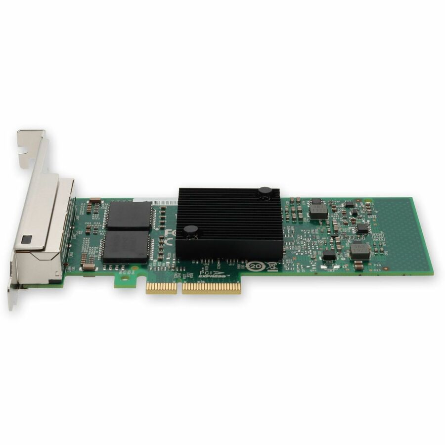 AddOn HP 435508-B21 Comparable 10/100/1000Mbs Quad Open RJ-45 Port 100m PCIe x4 Network Interface Card