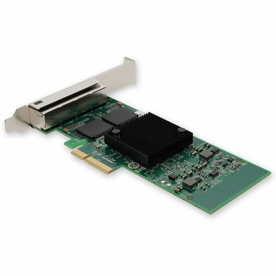AddOn HP 665240-B21 Comparable 10/100/1000Mbs Quad Open RJ-45 Port 100m PCIe x4 Network Interface Card