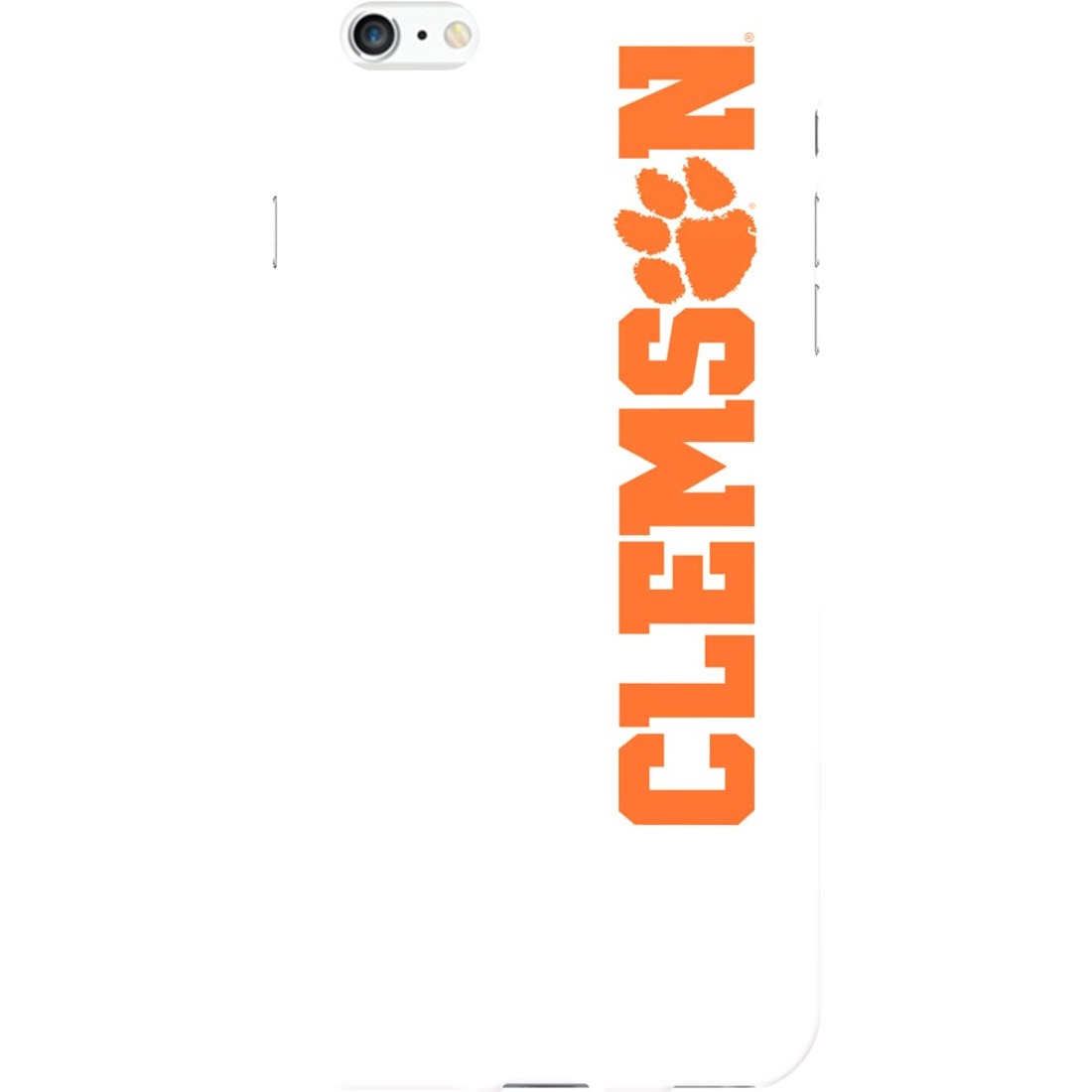 Centon OTM iPhone 6 Plus White Glossy Classic Case Clemson University