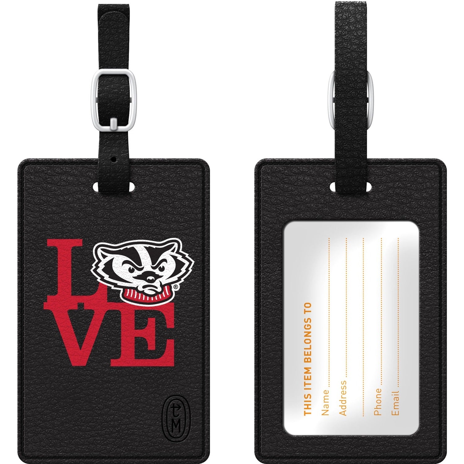 otm-black-leather-love-v1-bag-tag-university-of-wisconsin