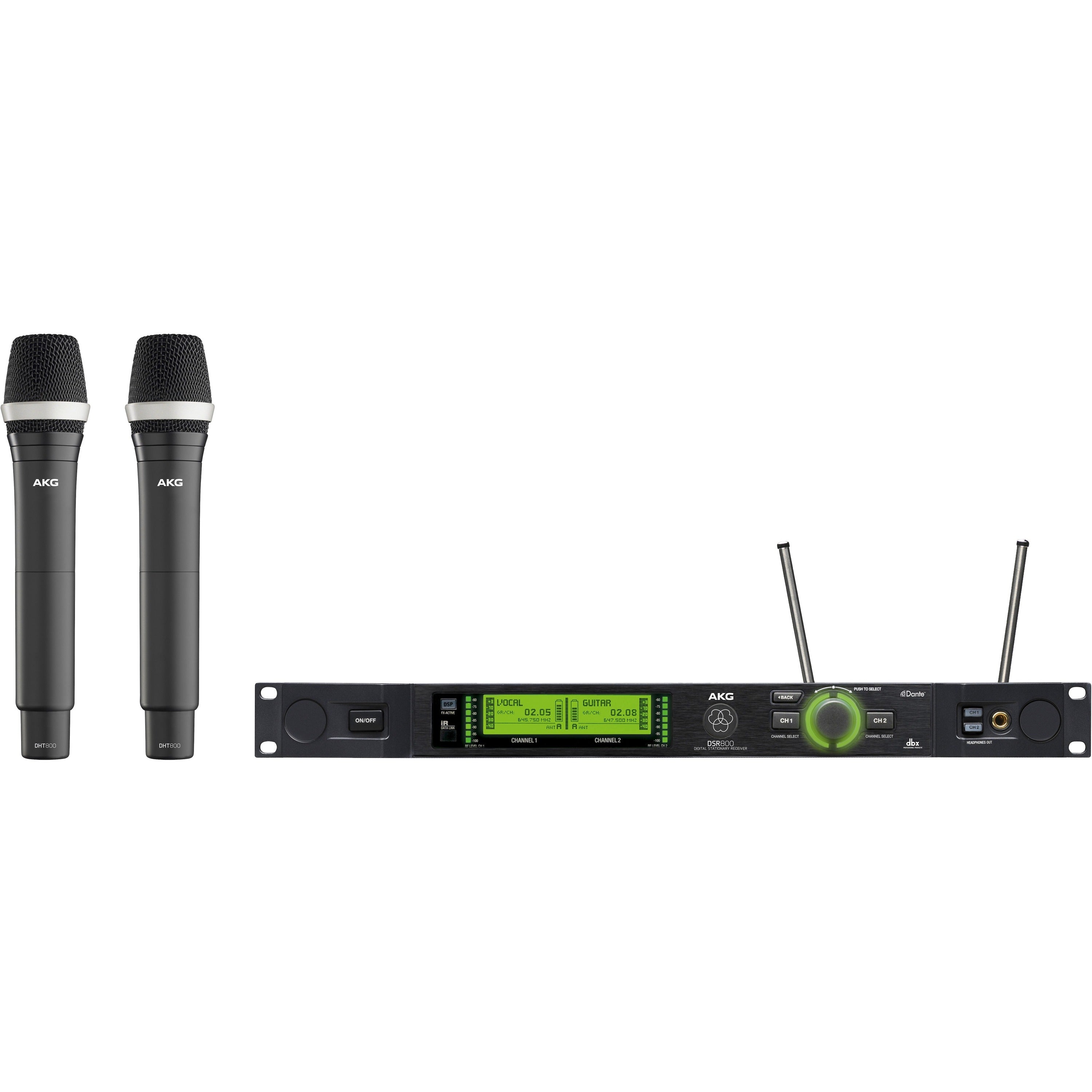 Harman AKG DMS800 Vocal Set D5 Reference Digital Wireless Microphone System