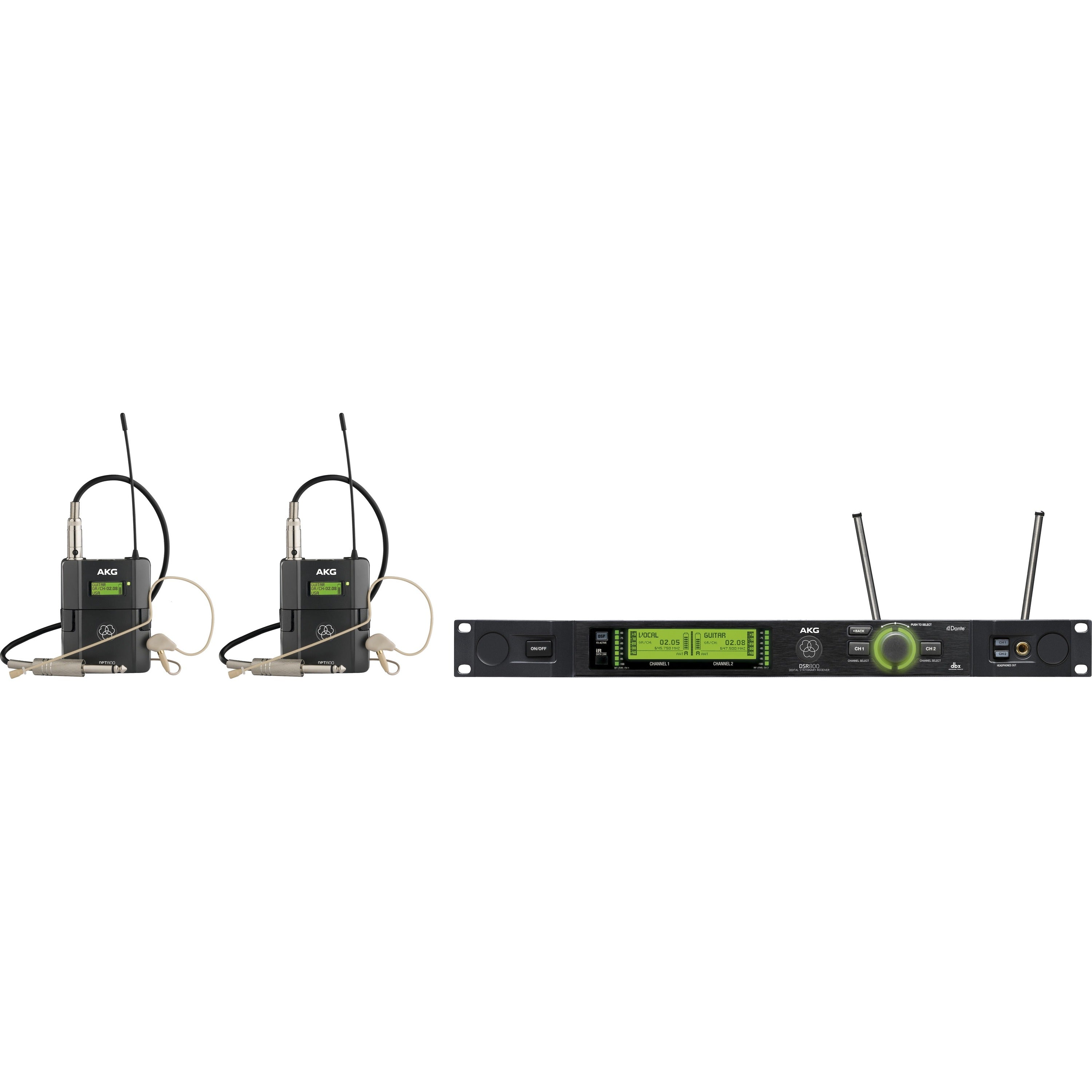 Harman AKG DMS800 Performer Set Reference Digital Wireless Microphone System