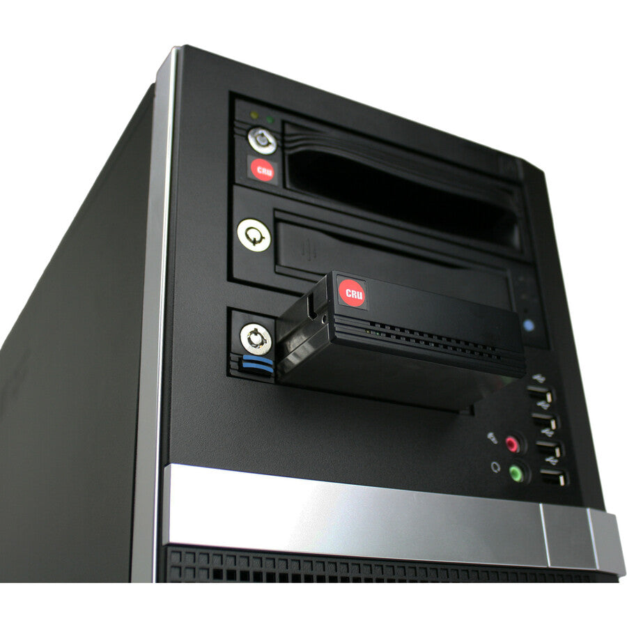 CRU USB 3.0/SATA Enclosure for Hardware RAID/JBOD of Two 2.5-inch SATA Drives