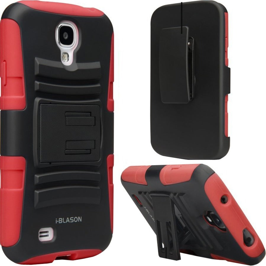 i-Blason Prime Carrying Case (Holster) Smartphone - Red