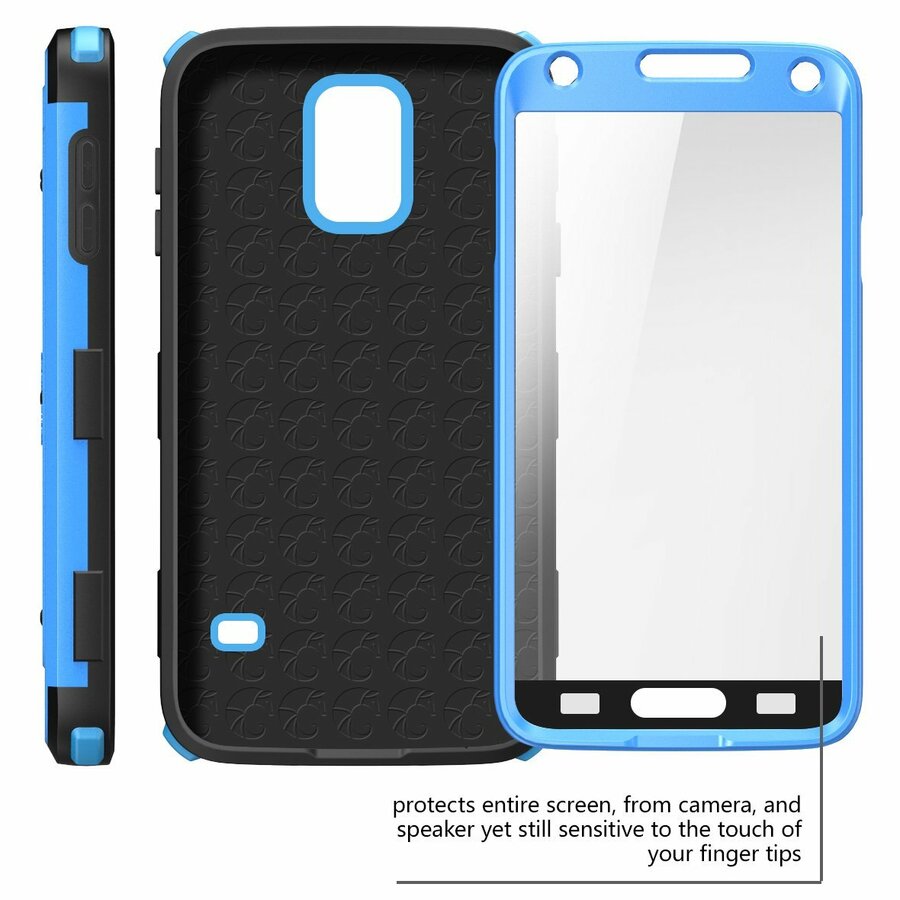 i-Blason Armorbox Dual Layer Hybrid Full-body Protective Case for Samsung Galaxy S5