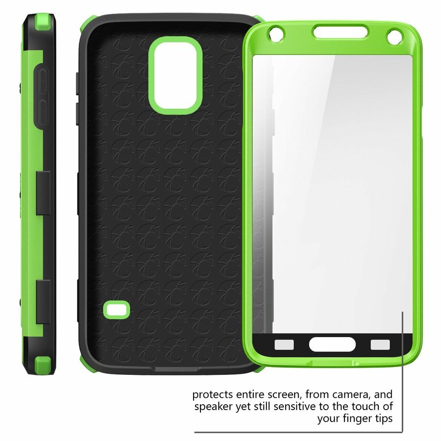 i-Blason Armorbox Dual Layer Hybrid Full-body Protective Case for Samsung Galaxy S5