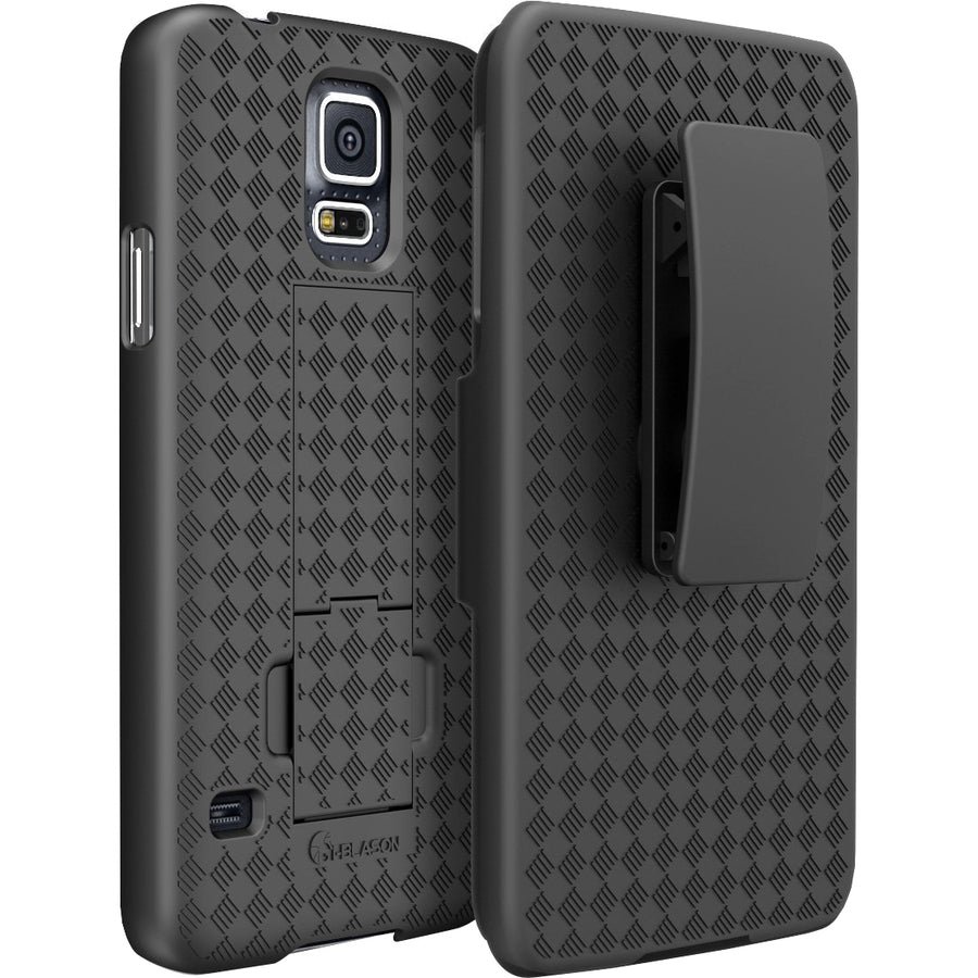 i-Blason Transformer Carrying Case (Holster) Smartphone - Black