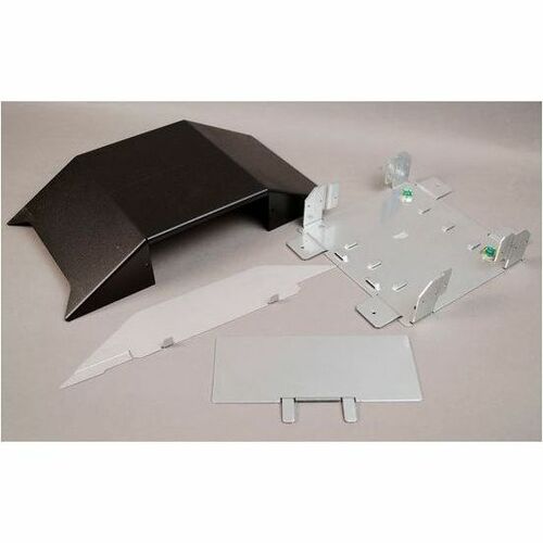 Wiremold OFR Series - Overfloor Raceway Two-Gang Box - Black