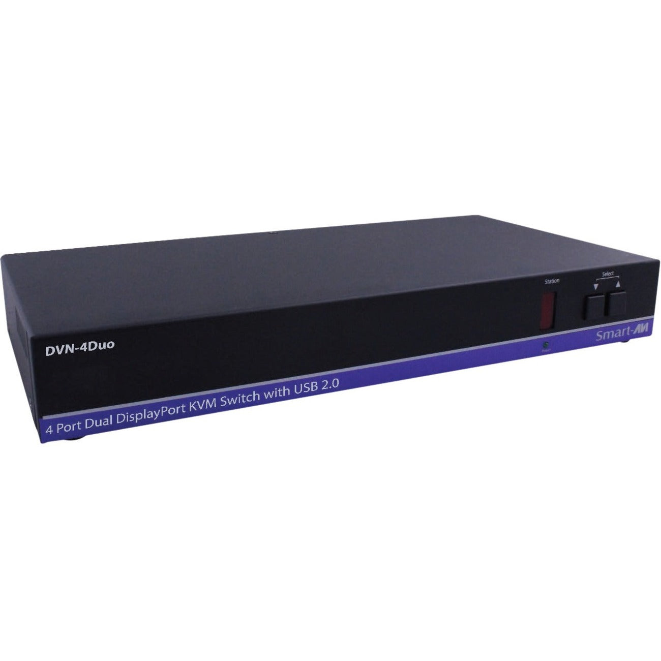 SmartAVI DPN-4Duo KVM Switchbox, 4 lb, DPN-4DUO-S, DPN-4Duo KVM Switchbox PS5VDC4A