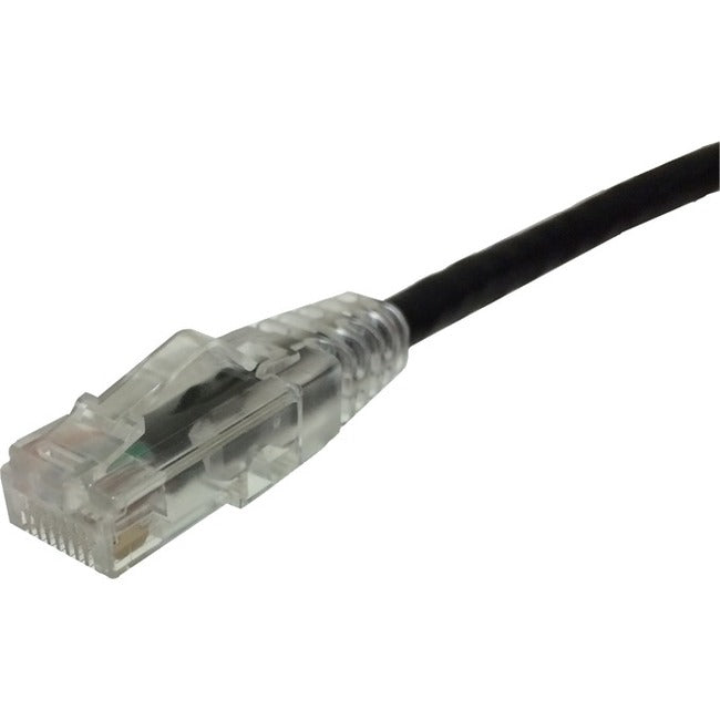 Weltron Cat.6a UTP Network Cable, 1 x RJ-45 Network, 25 ft, 90-C6AB-25OR, Orange