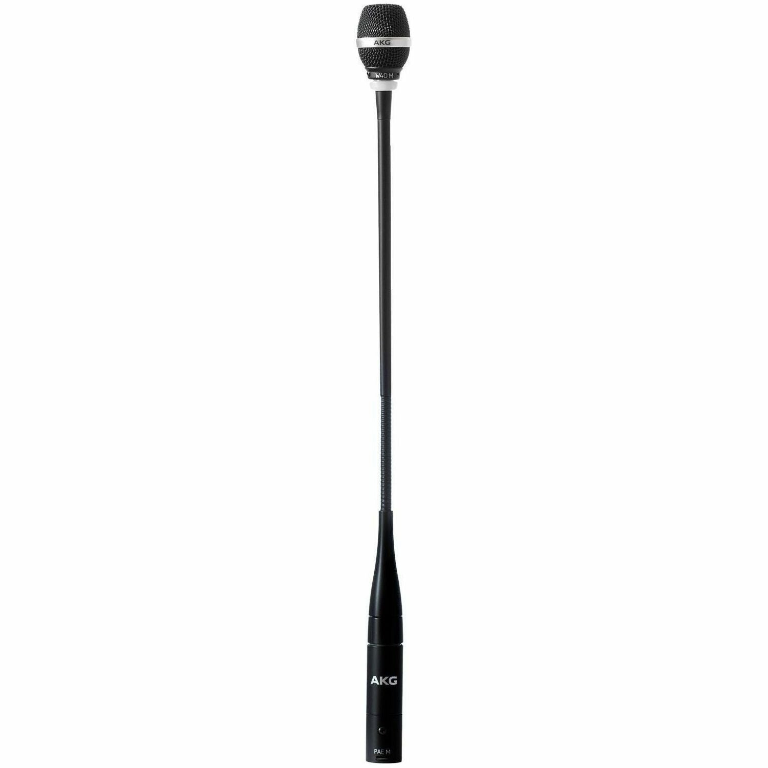 Harman AKG CGN341 E Rugged Wired/Wireless Condenser Microphone for Meeting Room, Lectern, Speech, House of Worship - Matte Black