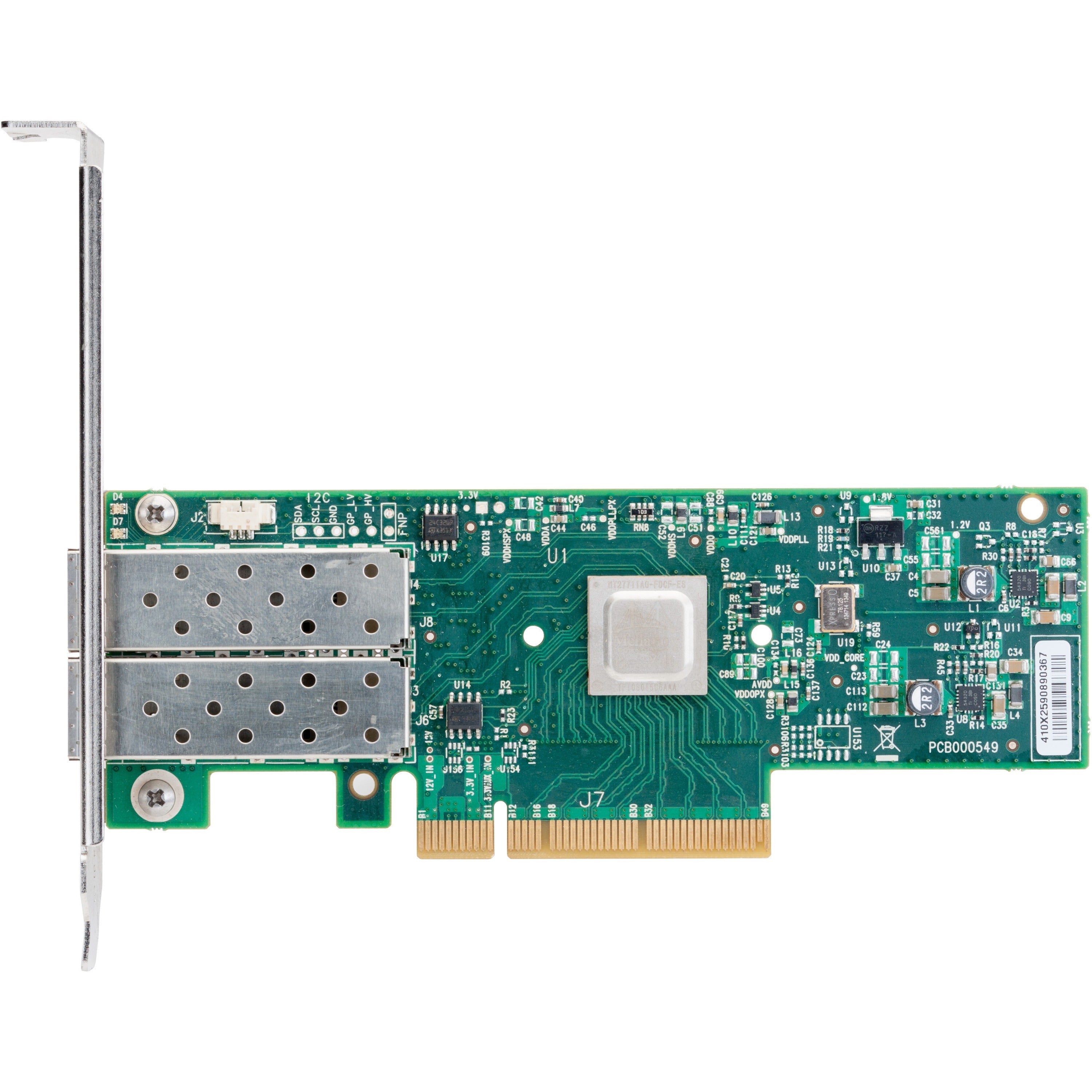 NVIDIA MCX4121A-ACAT ConnectX-4 Lx EN Adapter Card 25GbE Dual-Port SFP28 PCIe 3