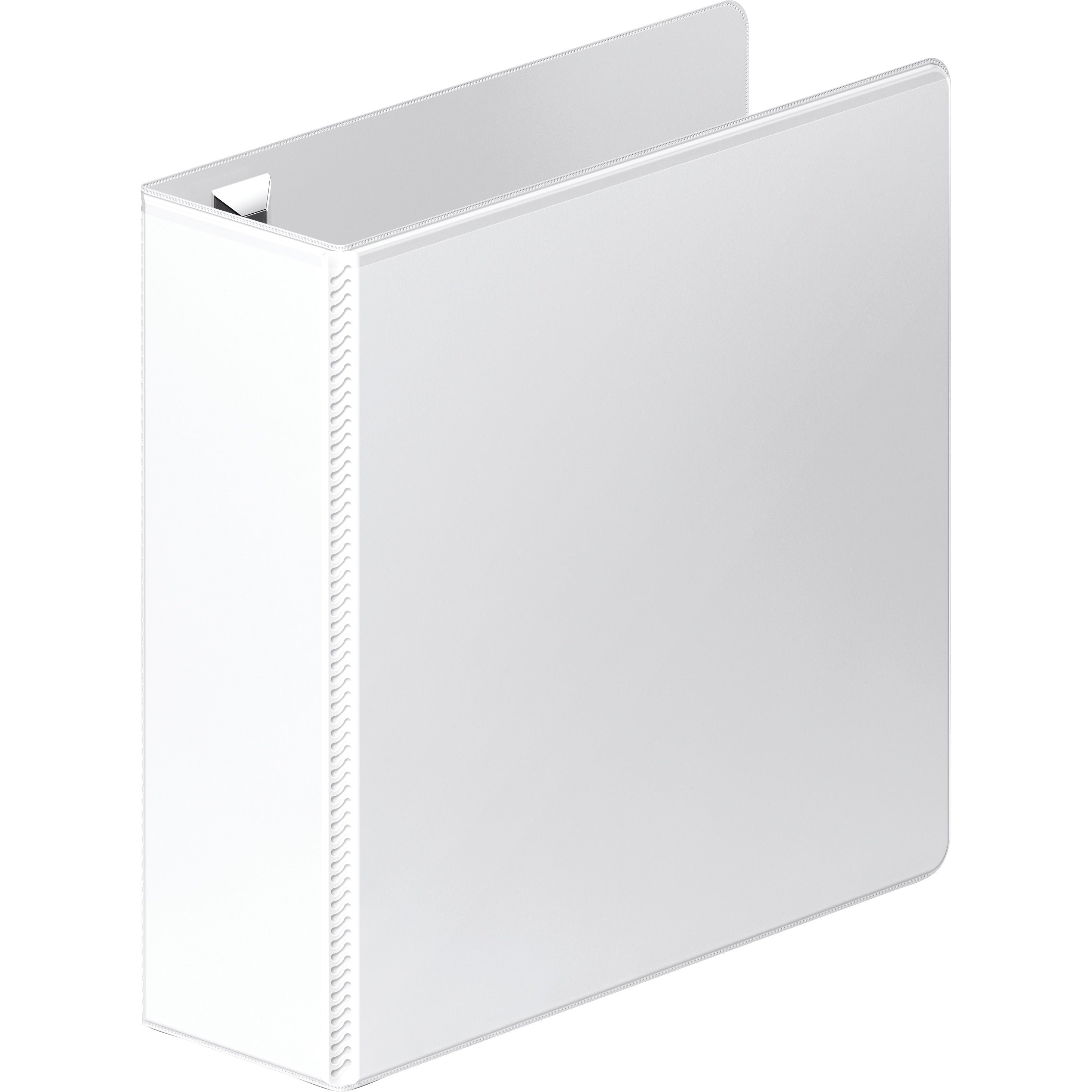 ACCO Wilson Jones&reg; Ultra Duty Round Ring View Binder with Extra Durable Hinge, 3" , White