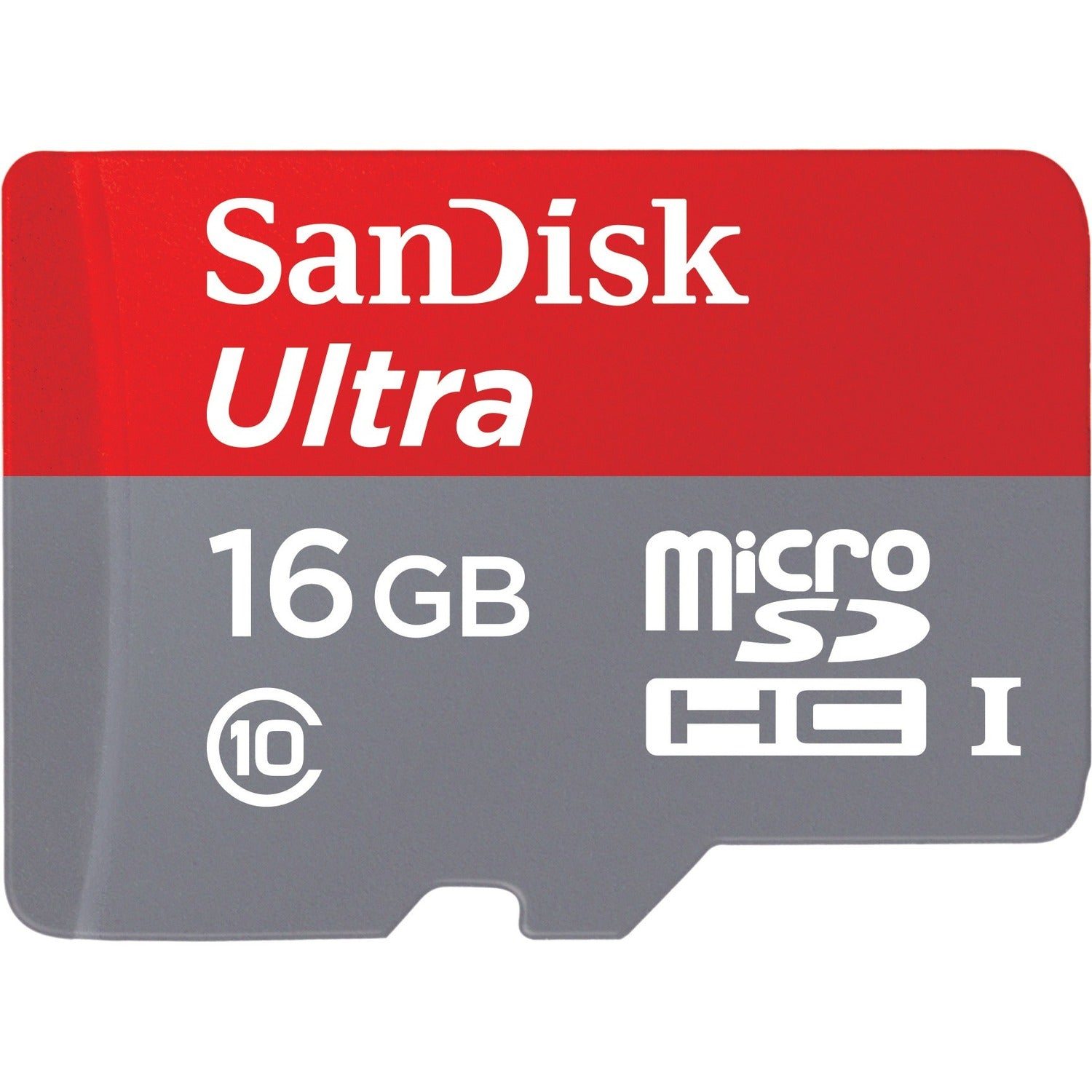 SanDisk Ultra microSDHC UHS-I Card with Adapter 16GB