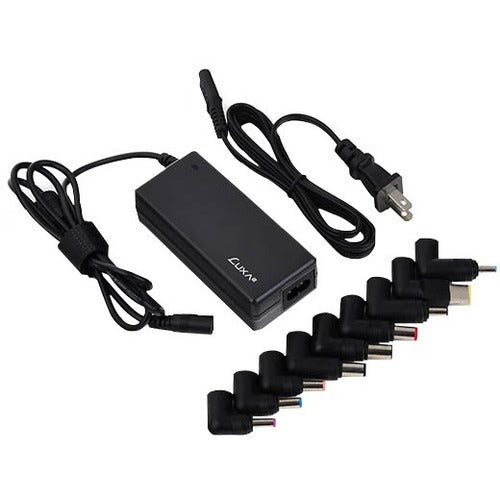 LUXA2 EnerG Bar AC Adapter, 10.23 oz, EnerG Bar AC Adapter 1 x AC to DC Power Cord 1 x User Manual 9 x Replaceable Tips, PO-ULA-PC65BK-00