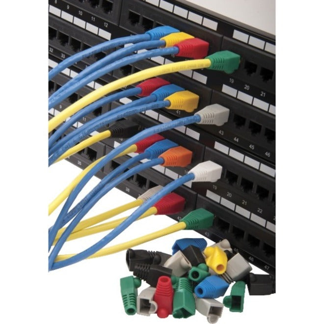 NSI Platinum Tools RJ45 Boot, 8.0 mm Max OD, Black. (Bulk,1ea.) Pkg 100pc/Bag.