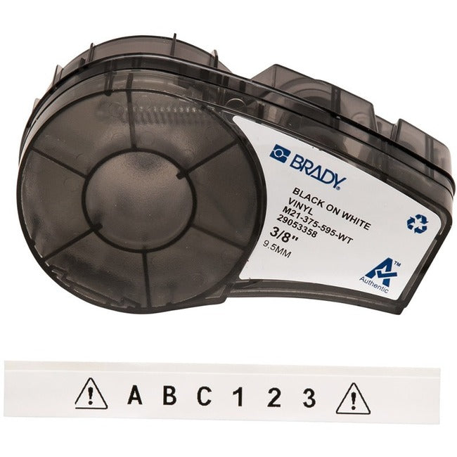 Brady Multipurpose Label Black White