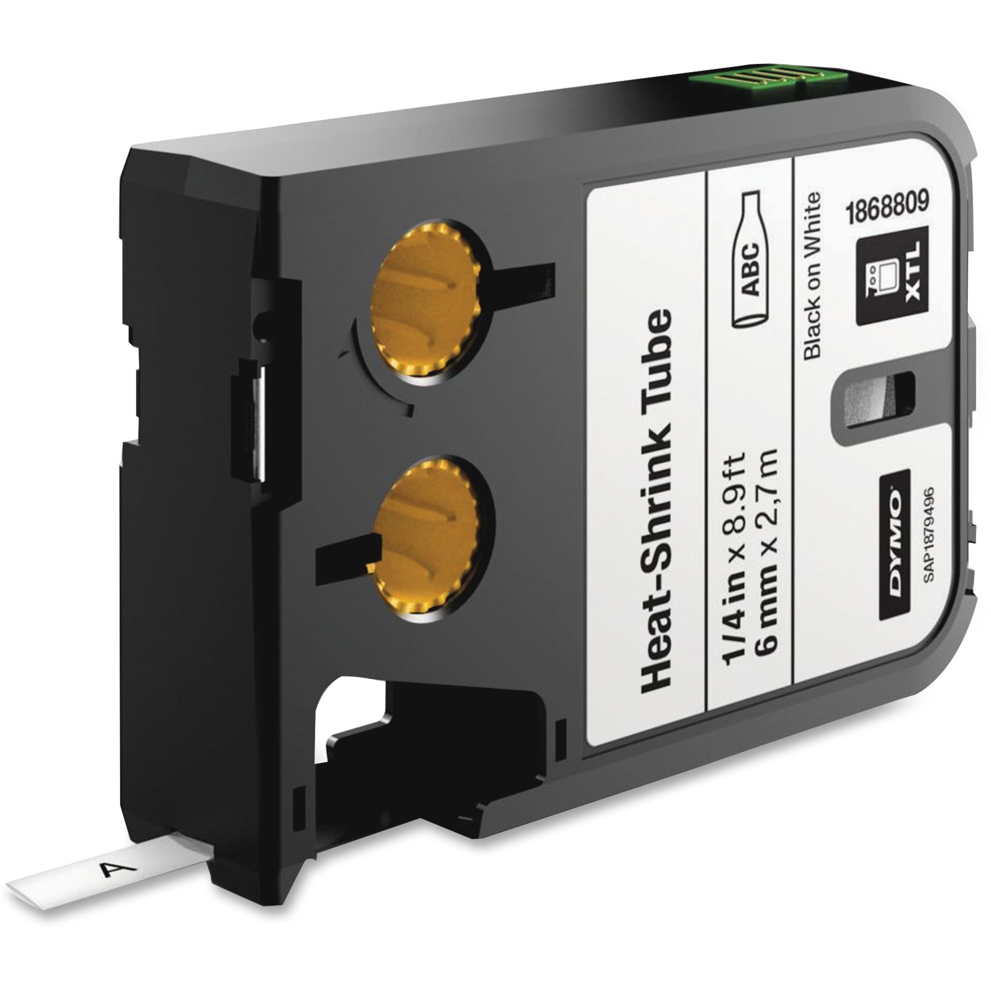 Dymo XTL Heat-Shrink Tube Cartridge, White, Wire & Cable Label